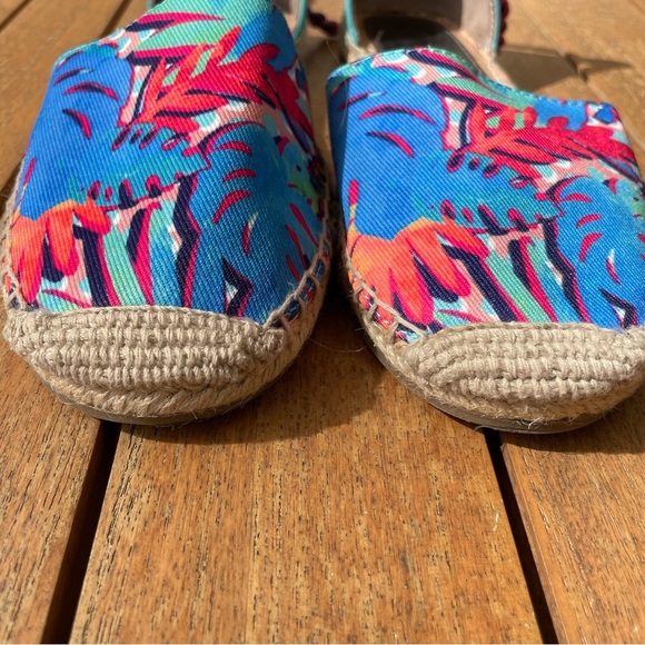 Sam Edelman Circus Lenora Espadrilla Sandals Ankle Wrap Closed Toe Sandal - Picture 3 of 10